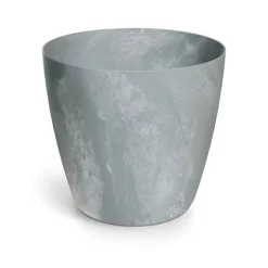 Complementos>Maceta MATE efecto cemento gris 12.7x13.8x13x8cm