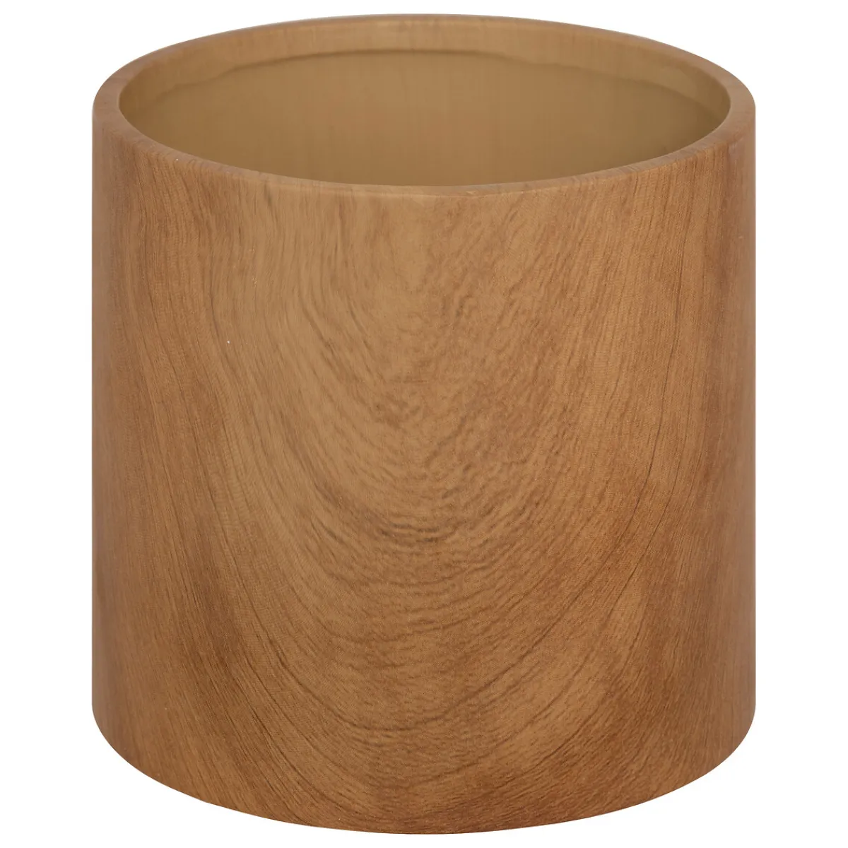 atmosphera Jarrones Y Vasos|Estilo Rústico>Maceta SOA de cerámica efecto madera 13,4cm