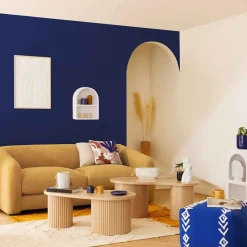 atmosphera Jarrones Y Vasos|Estilo Étnico>Maceta SOLEYA blanca de cerámica 30cm