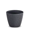 Complementos>Maceta Splofy Eco Wood Antracita 22x26Cm