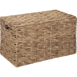 atmosphera Cestas Y Baúles|Estilo Étnico>Maleta ORIGINES beige de rafia 46x76cm