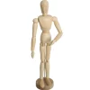 atmosphera Accesorios>Maniquí Decorativo De Madera 9x6x33Cm