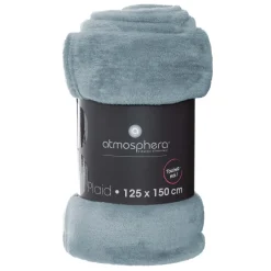 atmosphera Mantas>Manta Coralina Azul 125x150Cm