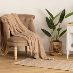 atmosphera Mantas>Manta Coralina Color Lino 180x230Cm