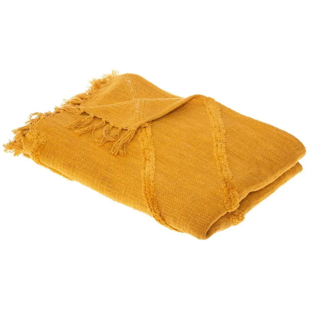 atmosphera Mantas>Manta Inca Ocre 130x180Cm