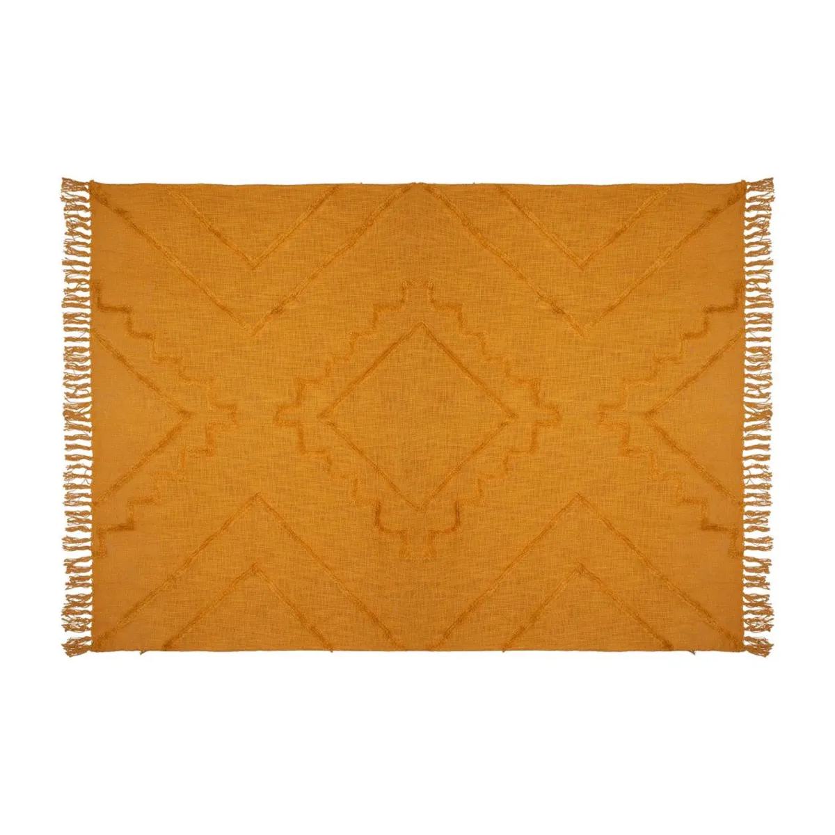 atmosphera Mantas>Manta Inca Ocre 130x180Cm