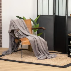 atmosphera Mantas>Manta Microfibra Gris 180x230Cm