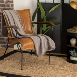 atmosphera Mantas>Manta Microfibra Gris 125x150Cm