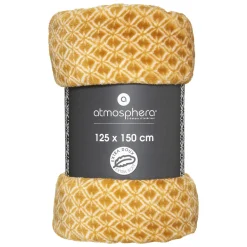 atmosphera Mantas>Manta OTTO Ocre 125x150cm