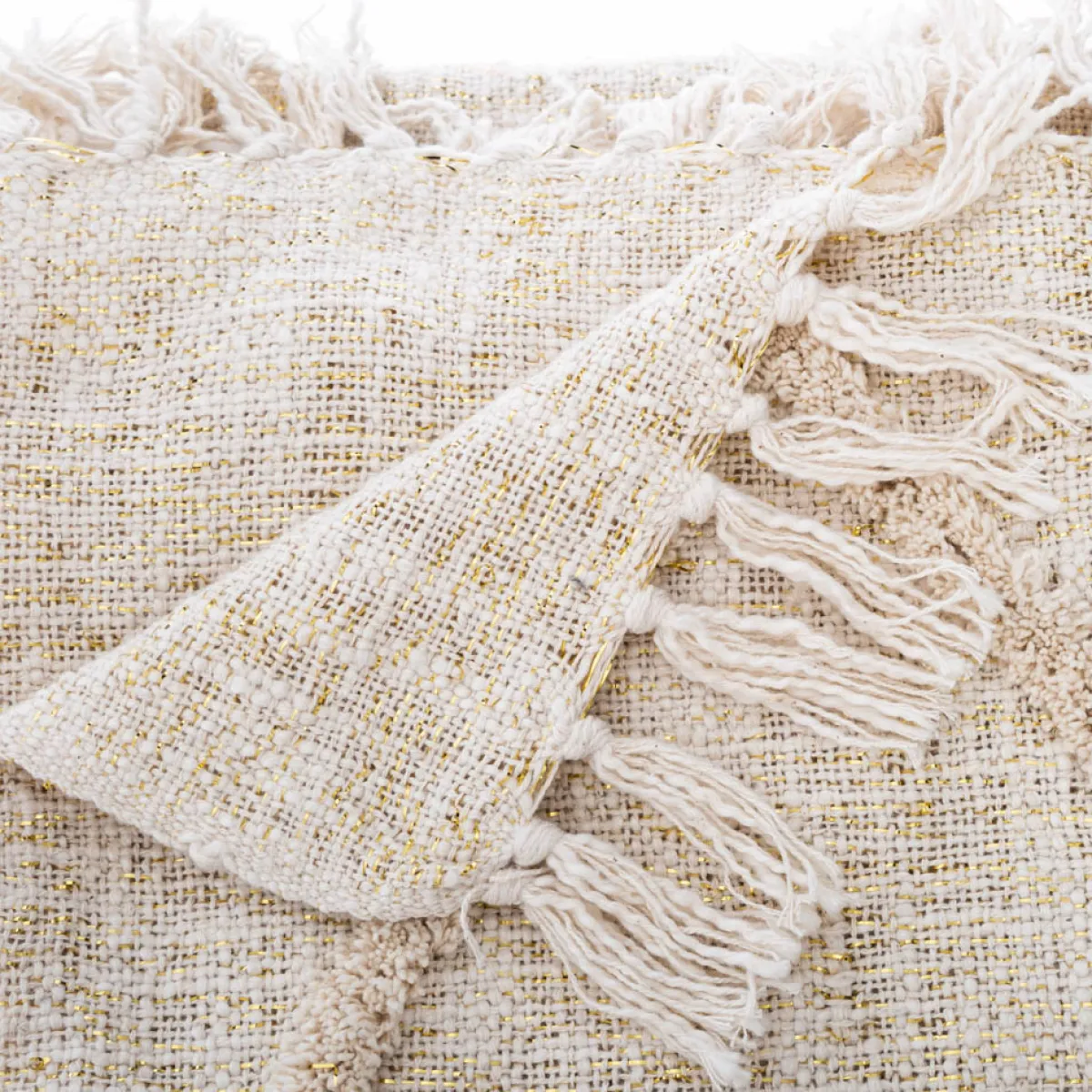 Mantas>Manta Shine Beige 130x180Cm