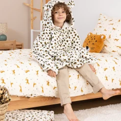 Niños atmosphera4kids Téxtil>Manta Sudadera Con Capucha Leopardo