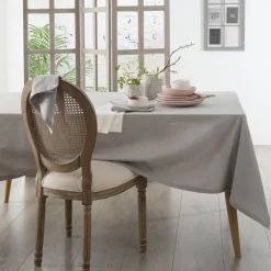atmosphera Manteles, Servilletas Y Manteles Individuales>Mantel Chambray Gris 140x240Cm