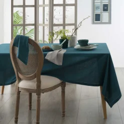 atmosphera Manteles, Servilletas Y Manteles Individuales>Mantel Chambray Verde 140x240Cm