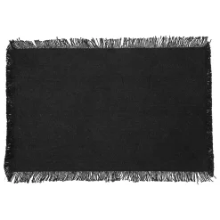 Textil De Cocina>Mantel individual MAHA negro 30x45cm
