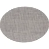 Manteles, Servilletas Y Manteles Individuales>Mantel Individual Texaline Ovalado Gris