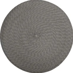 secret d'gourmet Manteles, Servilletas Y Manteles Individuales>Mantel individual TEXALINE redondo gris 38cm