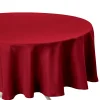 atmosphera Manteles, Servilletas Y Manteles Individuales>Mantel Rojo Antimanchas Redondo 180Cm
