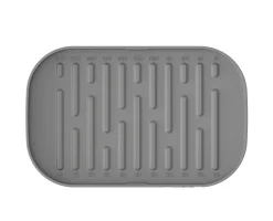 5five Cajas Y Frascos>Mantequera De Plástico Gris C/Cuchillo