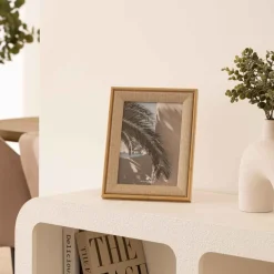 atmosphera Marcos Y Fotos|Estilo Étnico>Marco beige ZERA 13x18cm