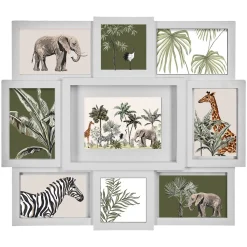 atmosphera Marcos Y Fotos>Marco De Fotos Múltiple 9 Fotos 43x49Cm