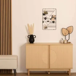 atmosphera Marcos Y Fotos>Marco múltiple ELORA de metal negro