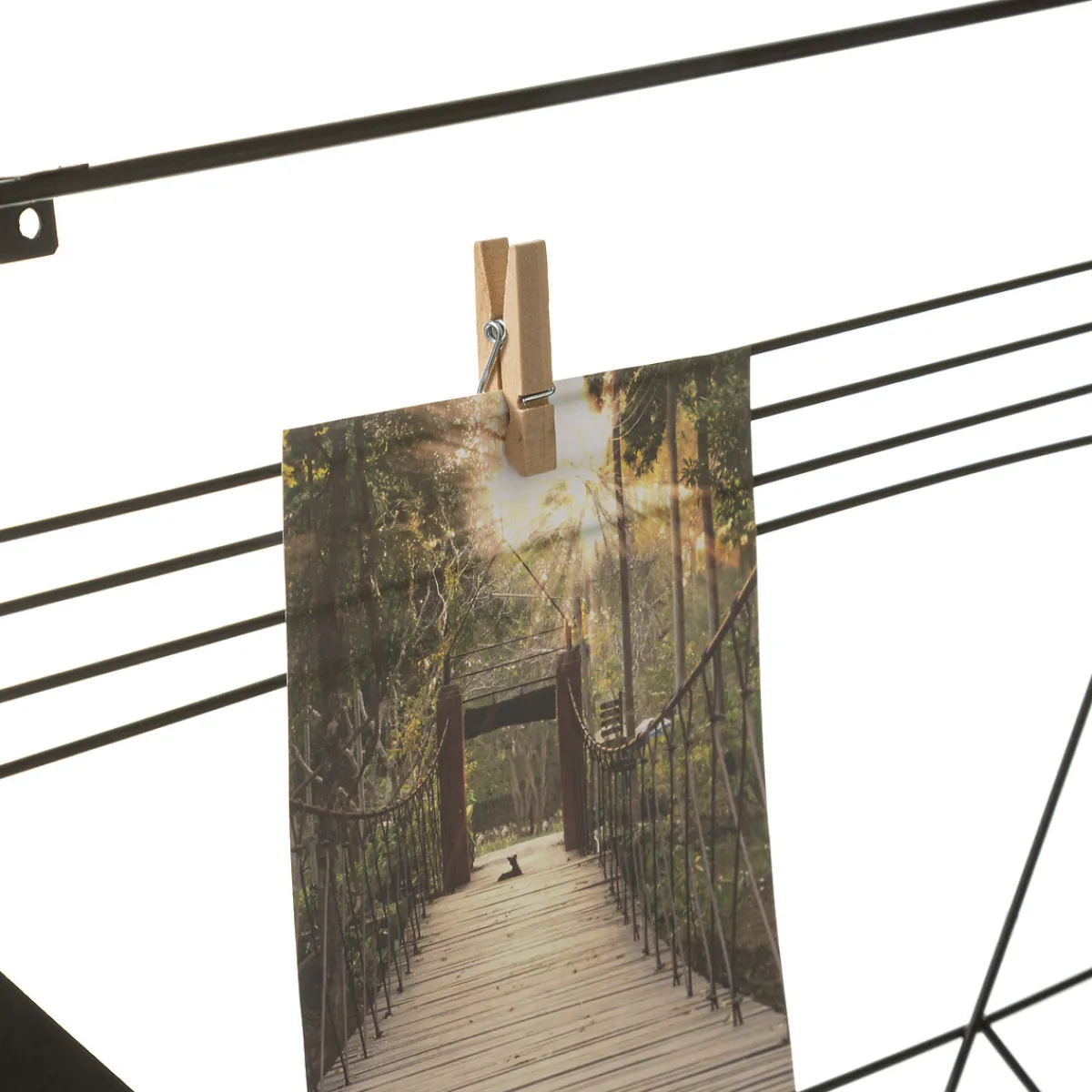 atmosphera Marcos Y Fotos>Marco múltiple ELORA de metal negro