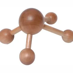 Accesorios De Baño>Masajeador De Mano De Madera Natural