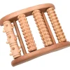 Accesorios De Baño>Masajeador De Pies De Madera Con 4 Rodillos
