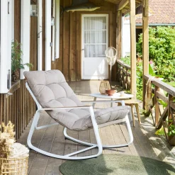 hespéride Columpios>Mecedora FELINIO gris pardo