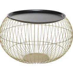 atmosphera Mesas Bajas Y Auxiliares|Estilo Contemporaneo>Mesa Auxiliar Alya Metal Tam1/2 49x35Cm