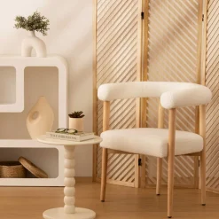 atmosphera Mesas Bajas Y Auxiliares|Estilo Contemporaneo>Mesa Auxiliar Chamlo Crudo Mdf