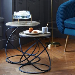 atmosphera Mesas Bajas Y Auxiliares|Estilo Étnico><noscript><img width=