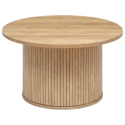 atmosphera Mesas Bajas Y Auxiliares|Estilo Contemporaneo>Mesa Auxiliar Redonda Beige Colva 40cm