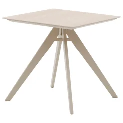 hespéride Mesas De Jardín>Mesa bistro exterior TERZANO de aluminio y piedra