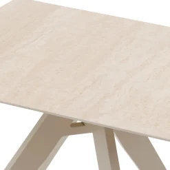 hespéride Mesas De Jardín>Mesa bistro exterior TERZANO de aluminio y piedra