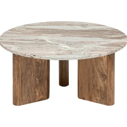 atmosphera Mesas Bajas Y Auxiliares|Estilo Contemporaneo>Mesa centro COPPA de madera mango y mármol