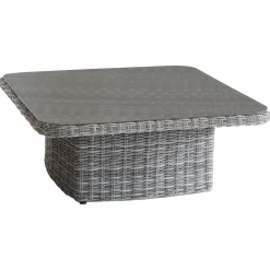 hespéride Mesas De Jardín>Mesa Cuadrada Mooréa 110x110x45/69Cm