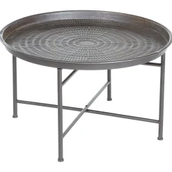 atmosphera Mesas Bajas Y Auxiliares>Mesa De Centro De Metal 65x65x39.5Cm