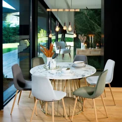 atmosphera Mesas Para Comer|Estilo Contemporaneo>Mesa De Comedor Redonda