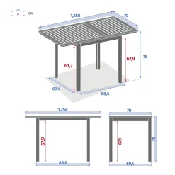 hespéride Mesas De Jardín><noscript><img width=