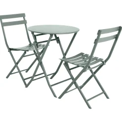 hespéride Mesas De Jardín>Mesa plegable GREENSBORO redonda verde oliva