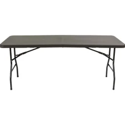 Mesas De Jardín>Mesa plegable gris