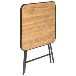 5five Mesas Para Comer>Mesa plegable negra de metal