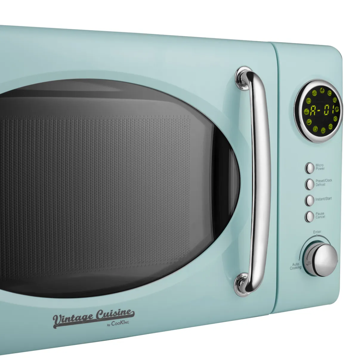 Electrodomésticos>Microondas Vintage Cuisine Menta 16L