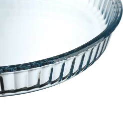 Platos Para Tartas, Tartas Y Bombones>Molde P/Tartas Borcam De Vidrio 32Cm