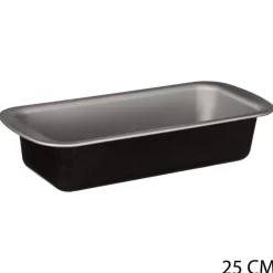 secret d'gourmet Moldes Y Otros Utensilios De Cocina>Molde Rectangular Signature Negro 25Cm