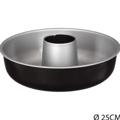 secret d'gourmet Moldes Y Otros Utensilios De Cocina>Molde Savarin Signature Negro 25Cm