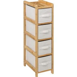 5five Muebles Con Lavabo Y Auxiliares>Mueble P/Baño C/4 Cajones 78.5x33x19Cm