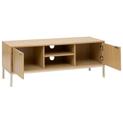 atmosphera Muebles Y Carros De Apoyo|Estilo Contemporaneo>Mueble TV TASSO beige mdf