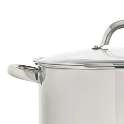 Cazuelas, Sartenes Y Hervidores>Olla De Acero Inoxidable C/Tapa 30Cm